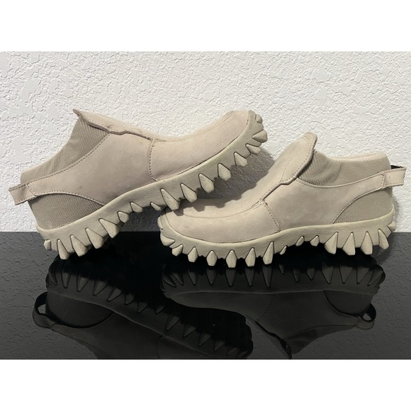 Vtg SALOMON Contagrip CX \'Snow Clog\' Tan Suede Slip-On Winter Shoes Size 8 main image 10
